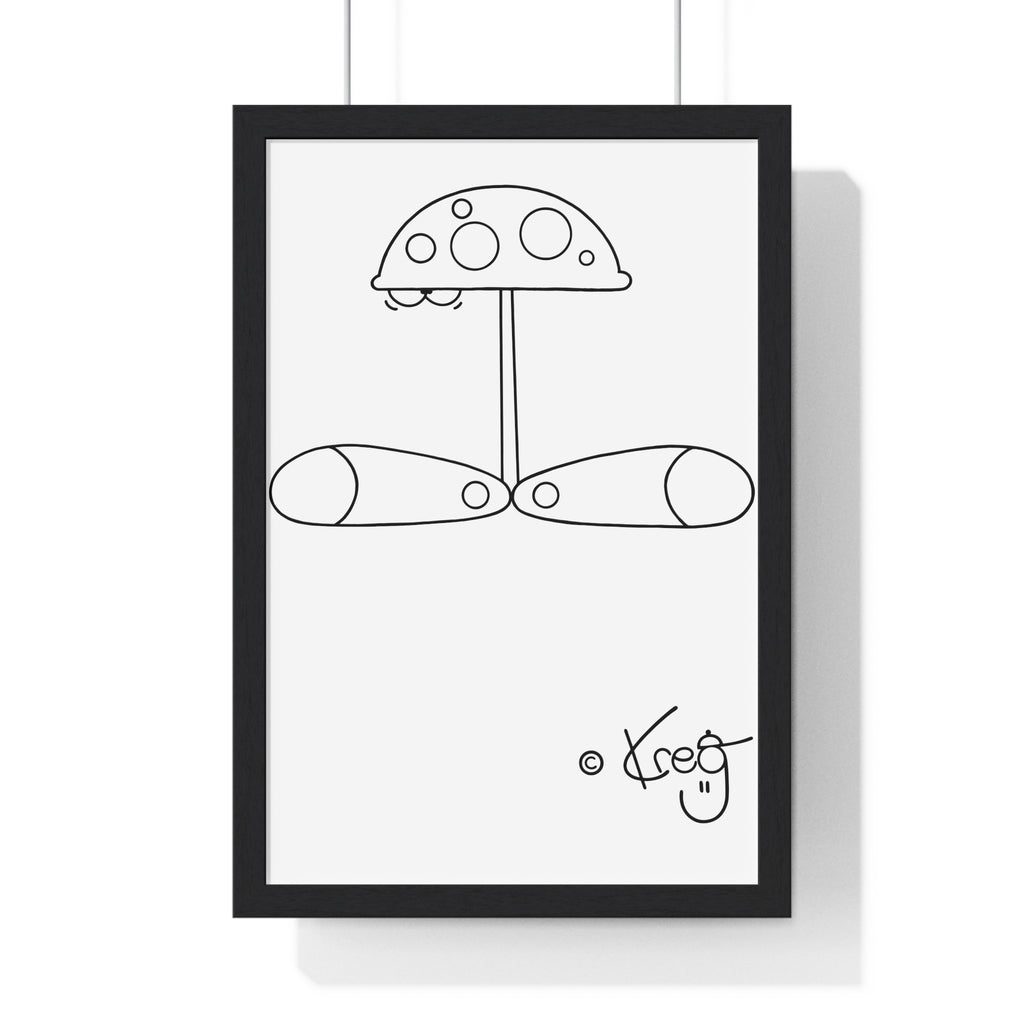 THING,Vertical Framed Poster