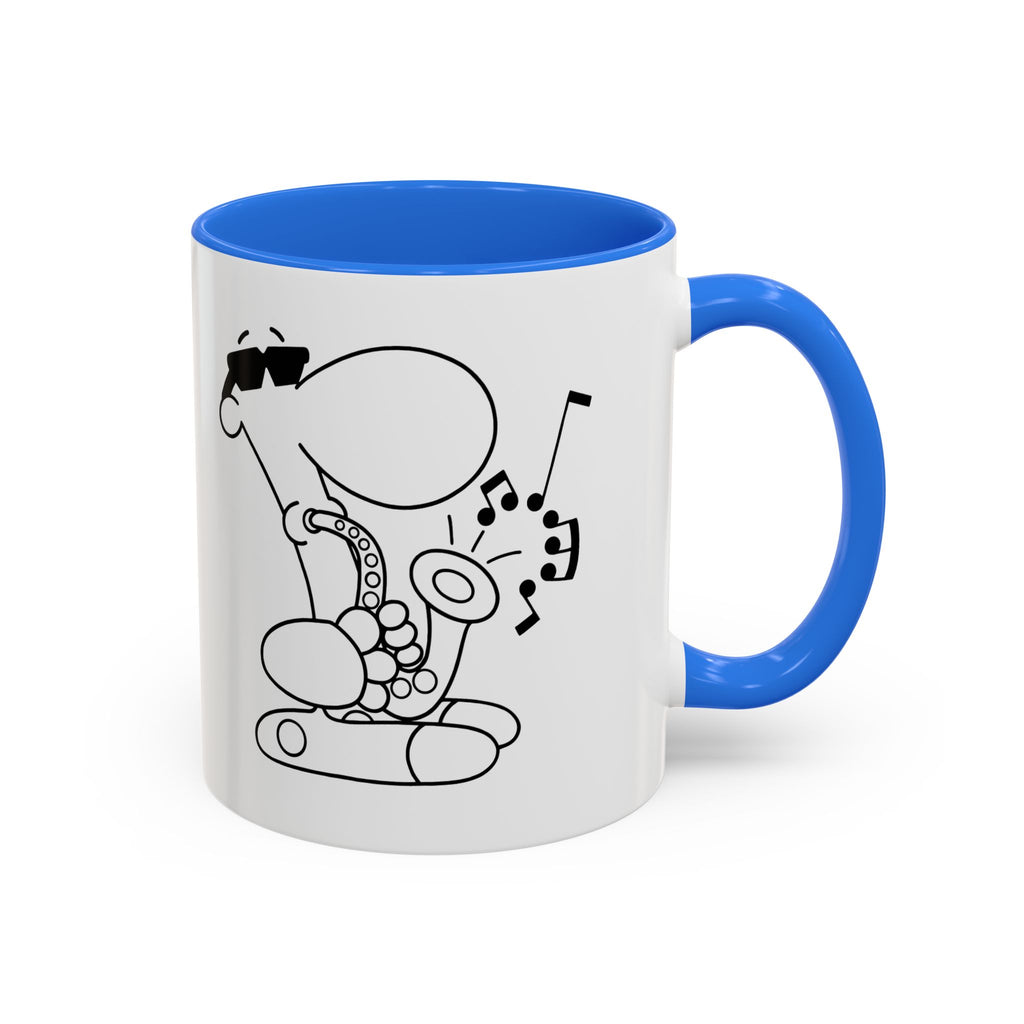 SAX DUDE Colorful Mugs, 11oz 15oz