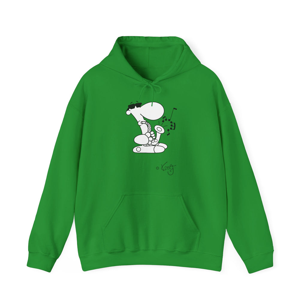 SAX DUDE,Unisex Heavy Blend™ Hooded Sweatshirt