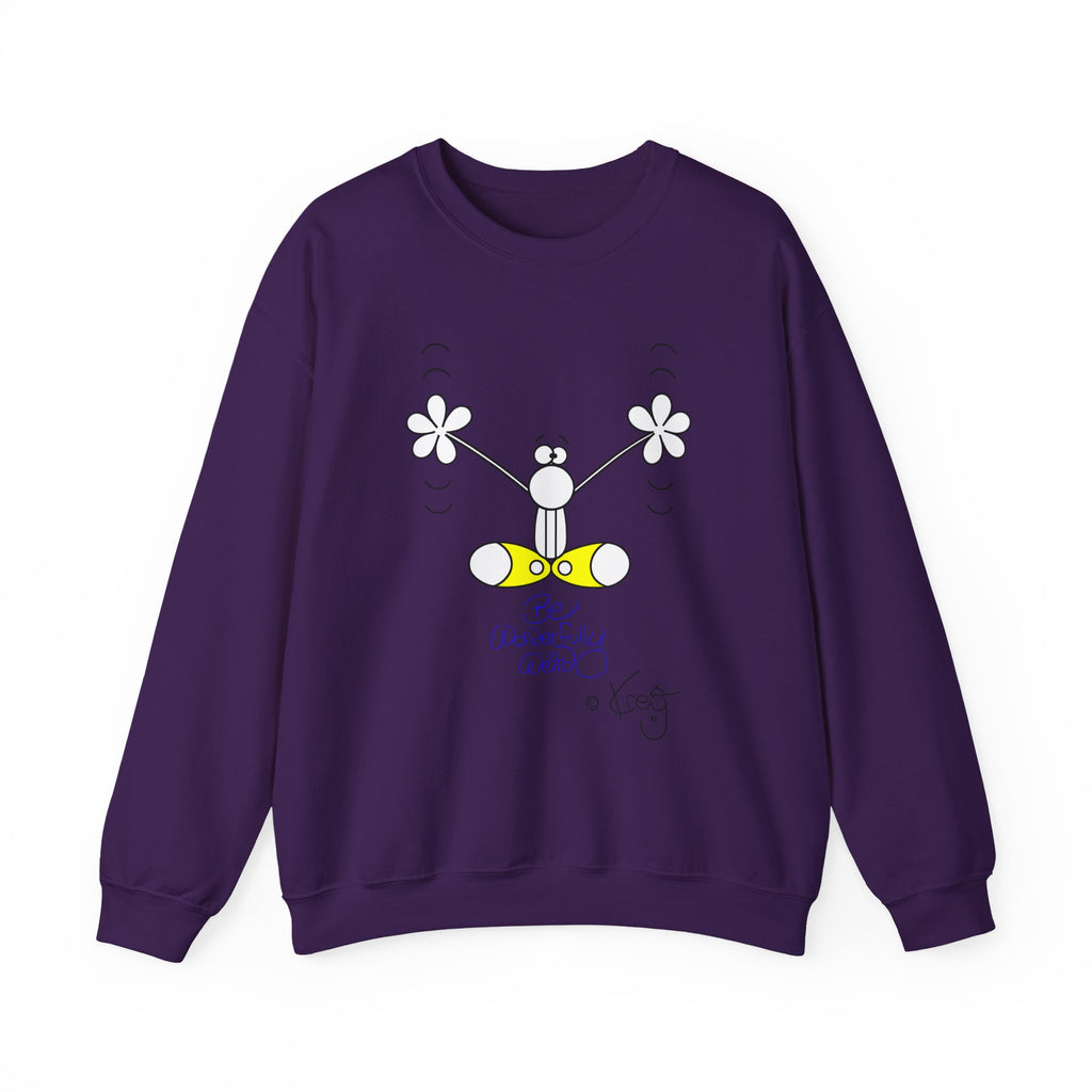 BE WONDERFULLY WEIRD,Unisex Heavy Blend™ Crewneck Sweatshirt