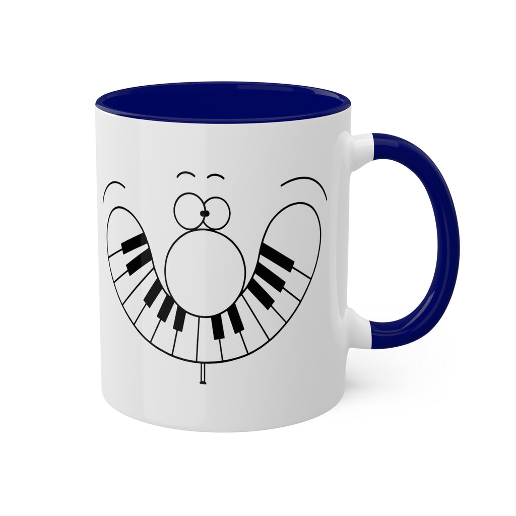 PIANO SMILE Colorful Mugs, 11oz