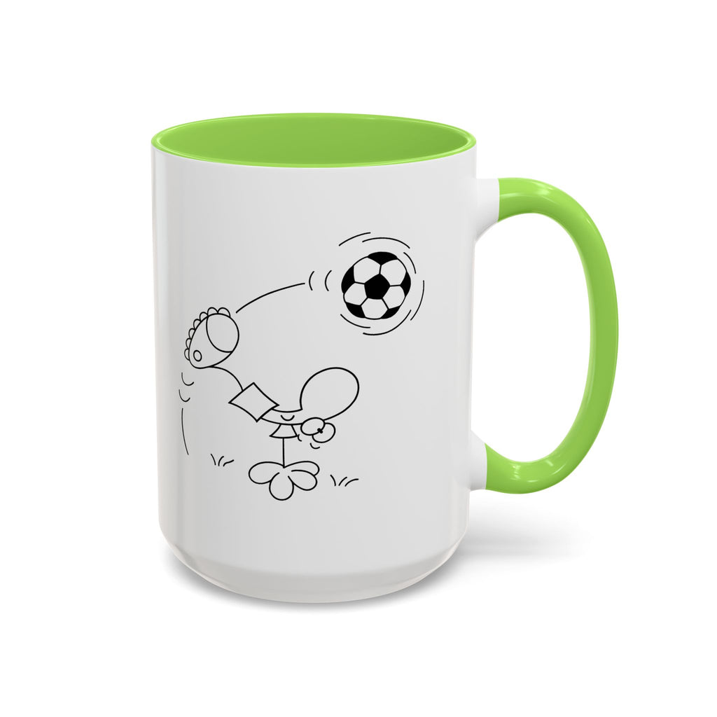 SOCCER DUDE Colorful Mugs, 11oz 15oz