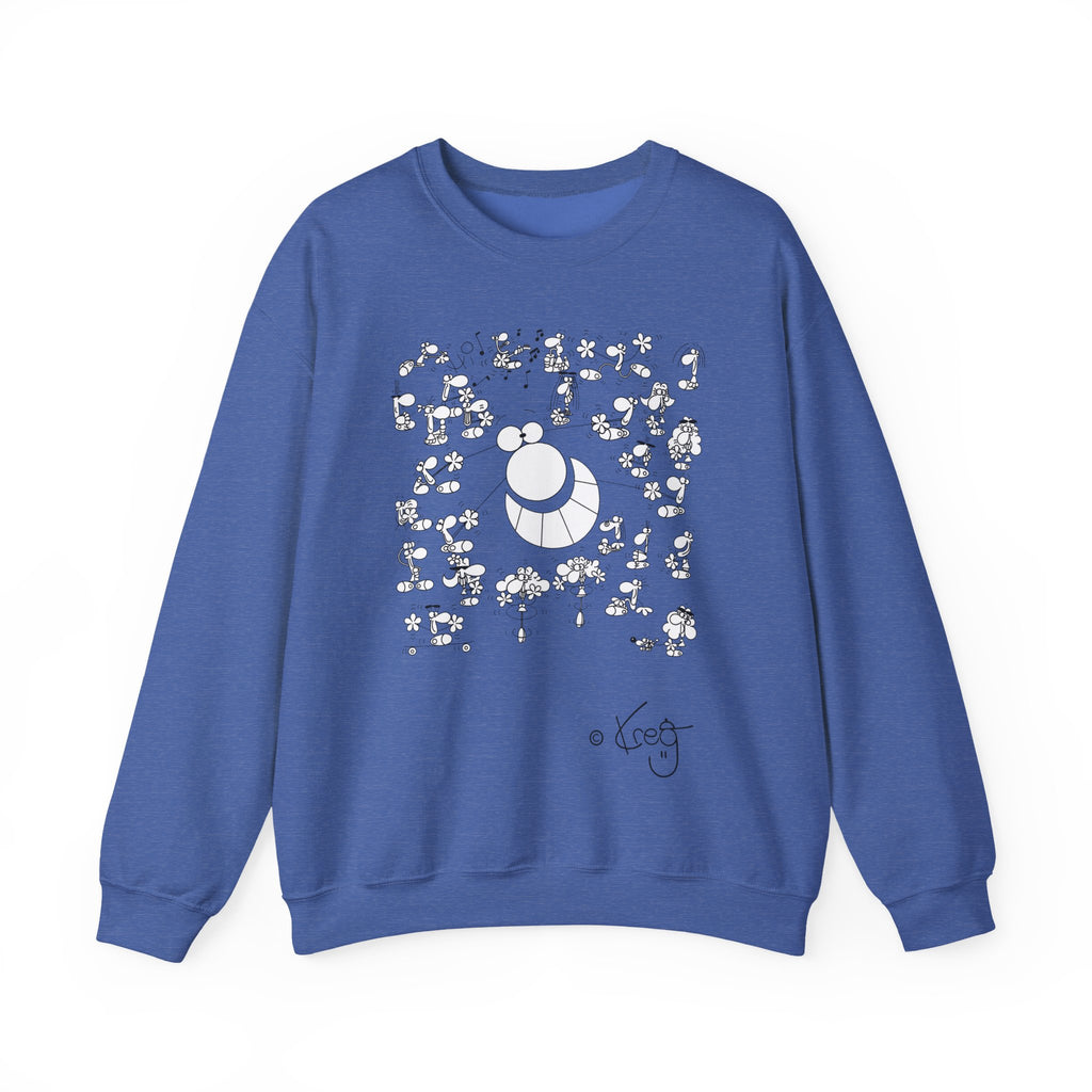 STREET ART PERFORMANCE,Unisex Heavy Blend™ Crewneck Sweatshirt
