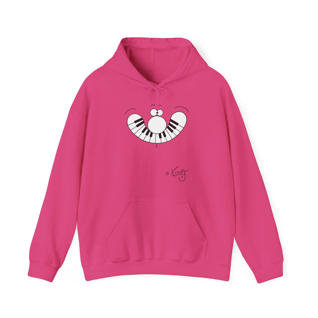 SMILE PIANO,Unisex Heavy Blend™ Hooded Sweatshirt