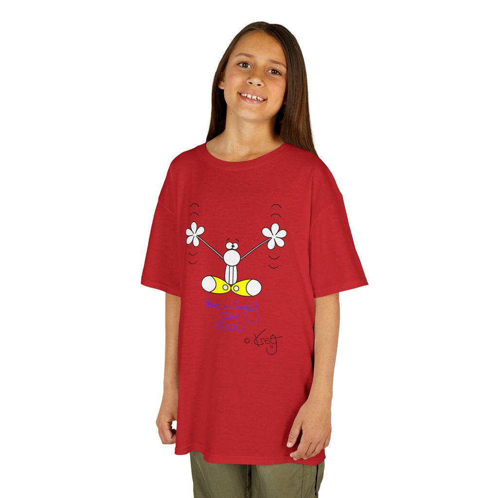 GROOVY DAY,Kids Heavy Cotton™ Tee