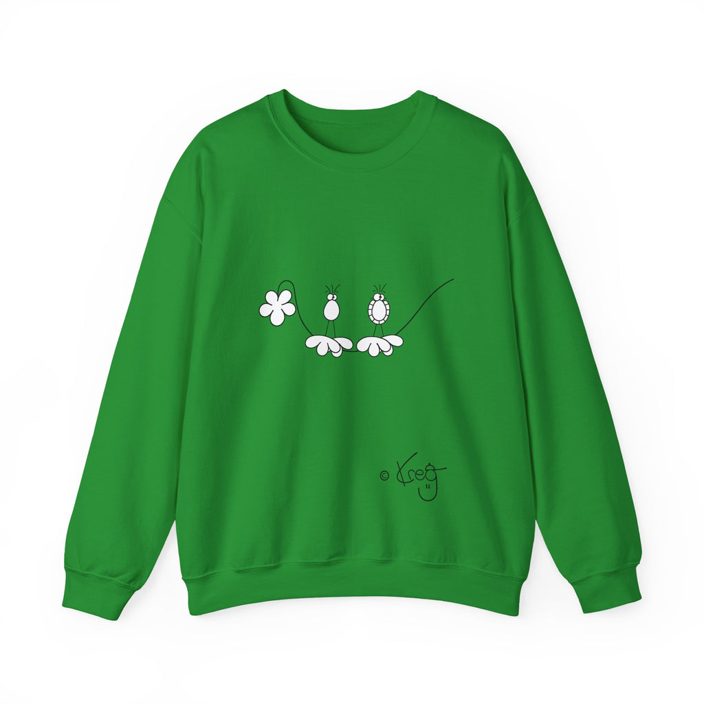 SILLY BIRDZ,Unisex Heavy Blend™ Crewneck Sweatshirt