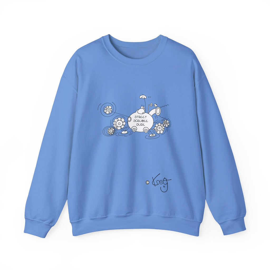 STREET SCRUBEE DUDE,Unisex Heavy Blend™ Crewneck Sweatshirt