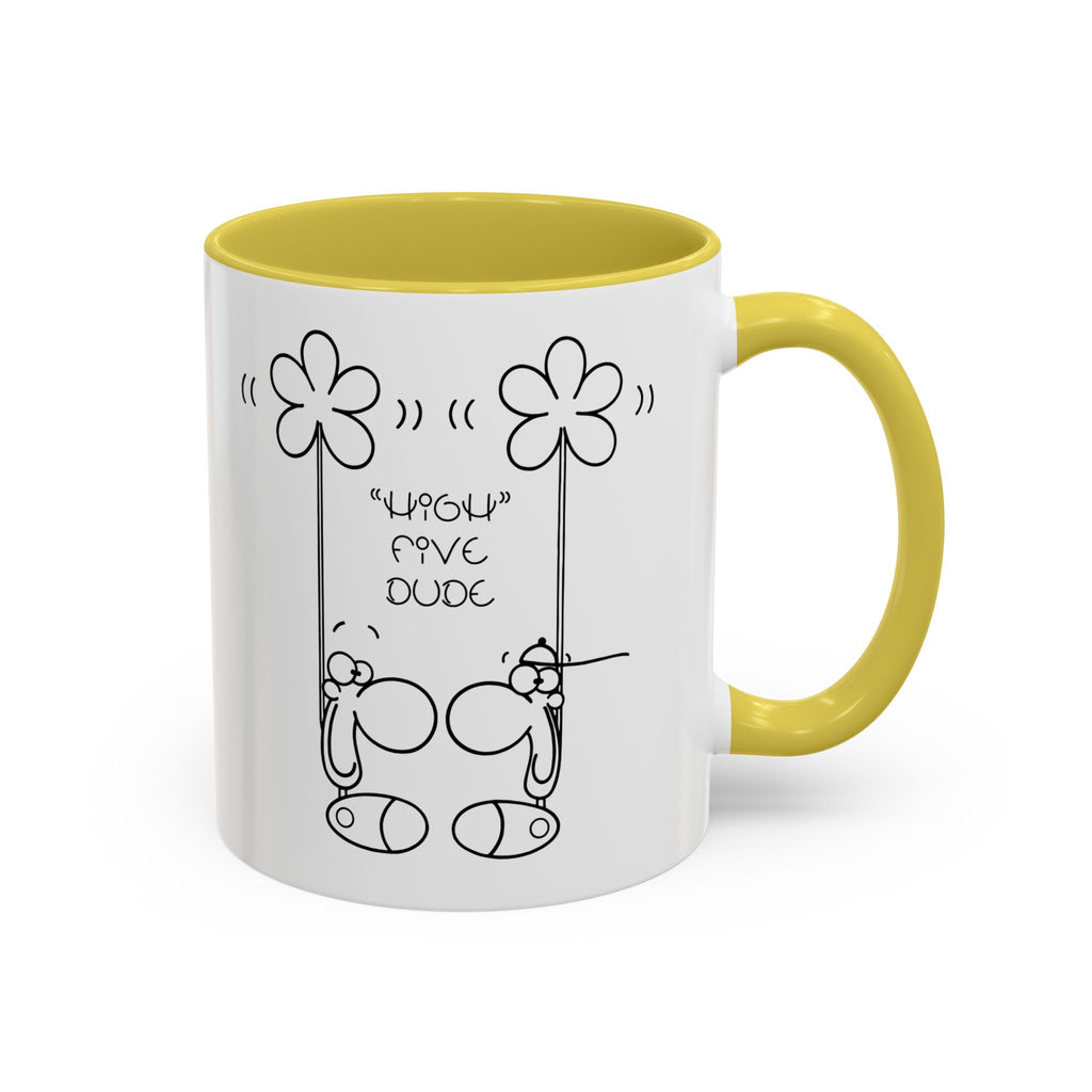 HIGH FIVE Colorful Mugs, 11oz 15oz