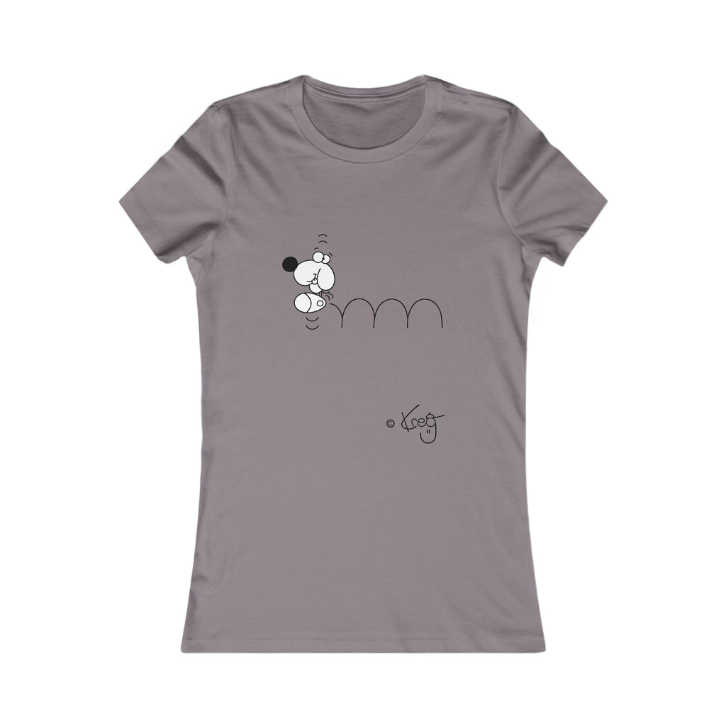 BOUNCING DOGGY,Women's Favorite Tee