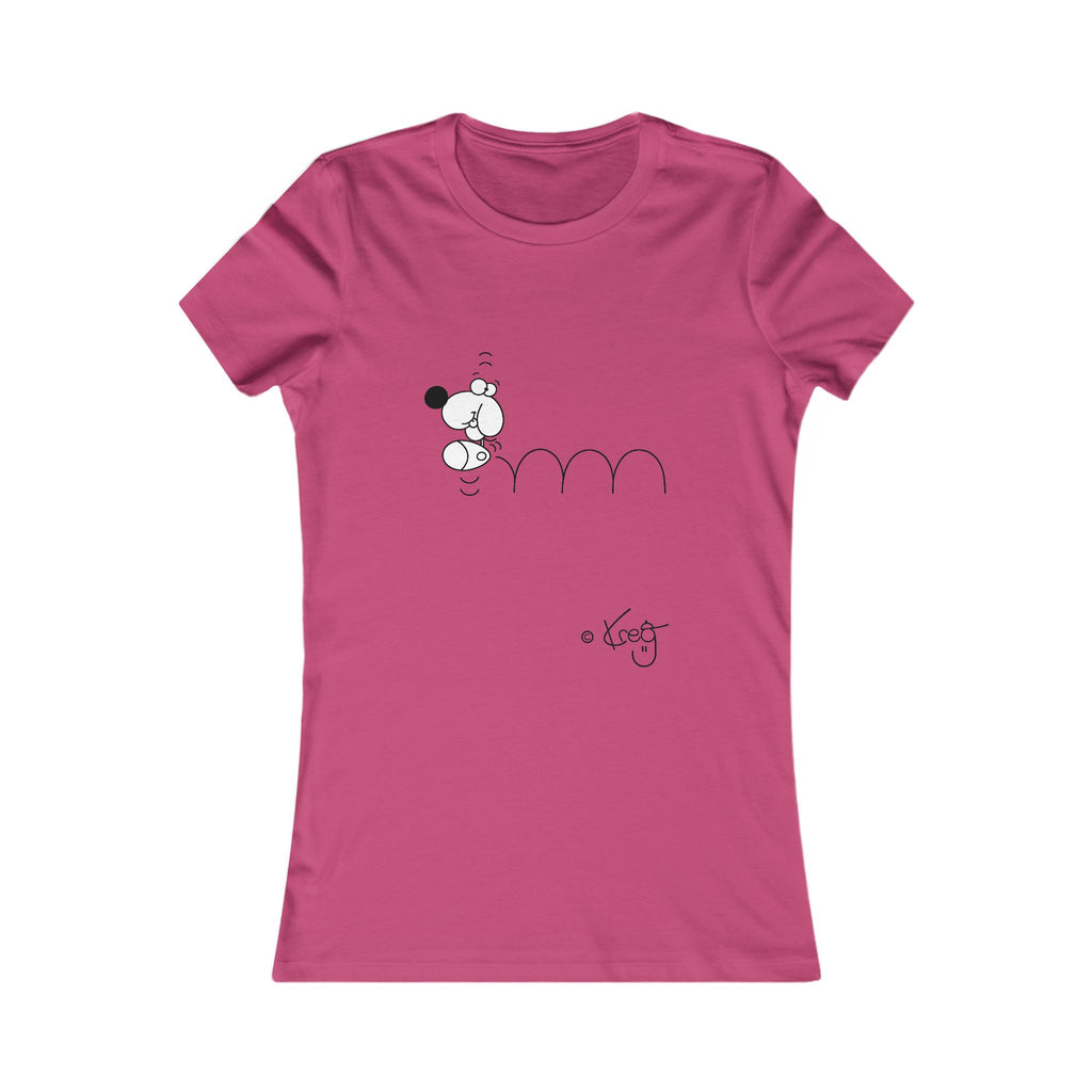 BOUNCING DOGGY,Women's Favorite Tee