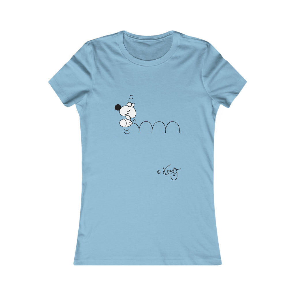 BOUNCING DOGGY,Women's Favorite Tee