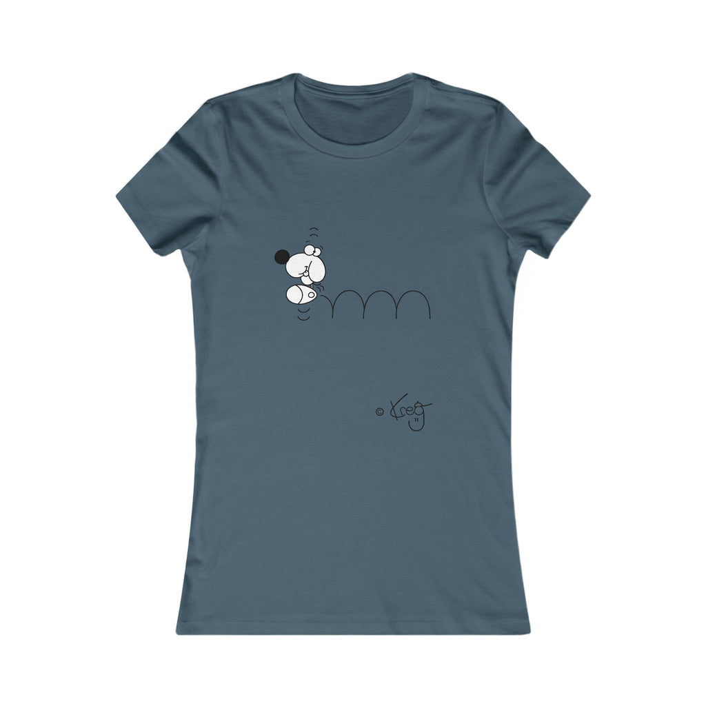 BOUNCING DOGGY,Women's Favorite Tee