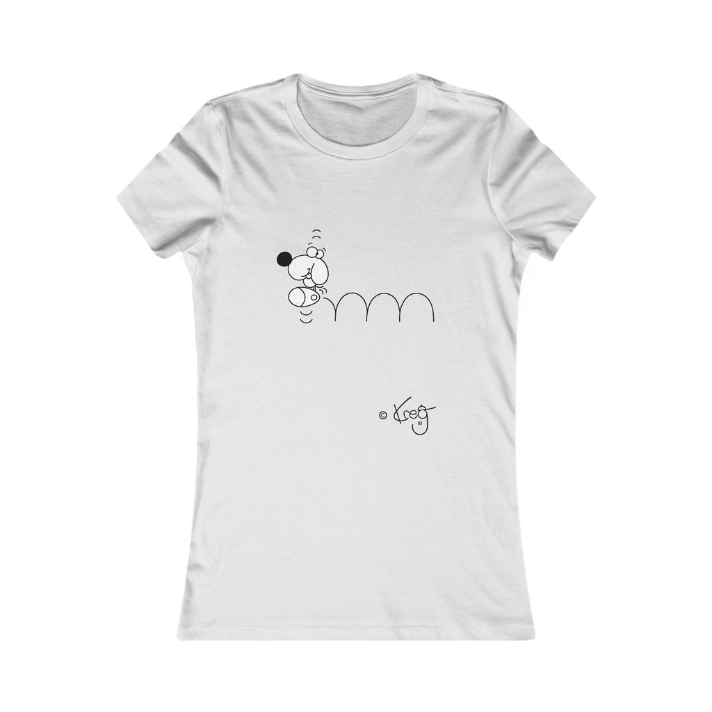 BOUNCING DOGGY,Women's Favorite Tee