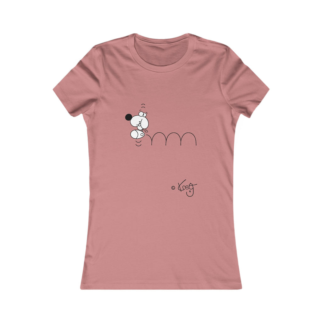 BOUNCING DOGGY,Women's Favorite Tee