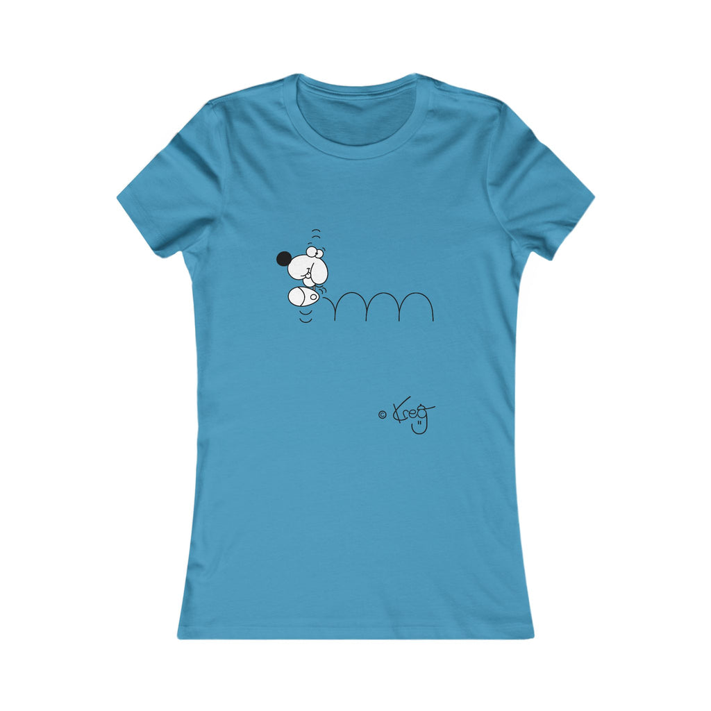 BOUNCING DOGGY,Women's Favorite Tee