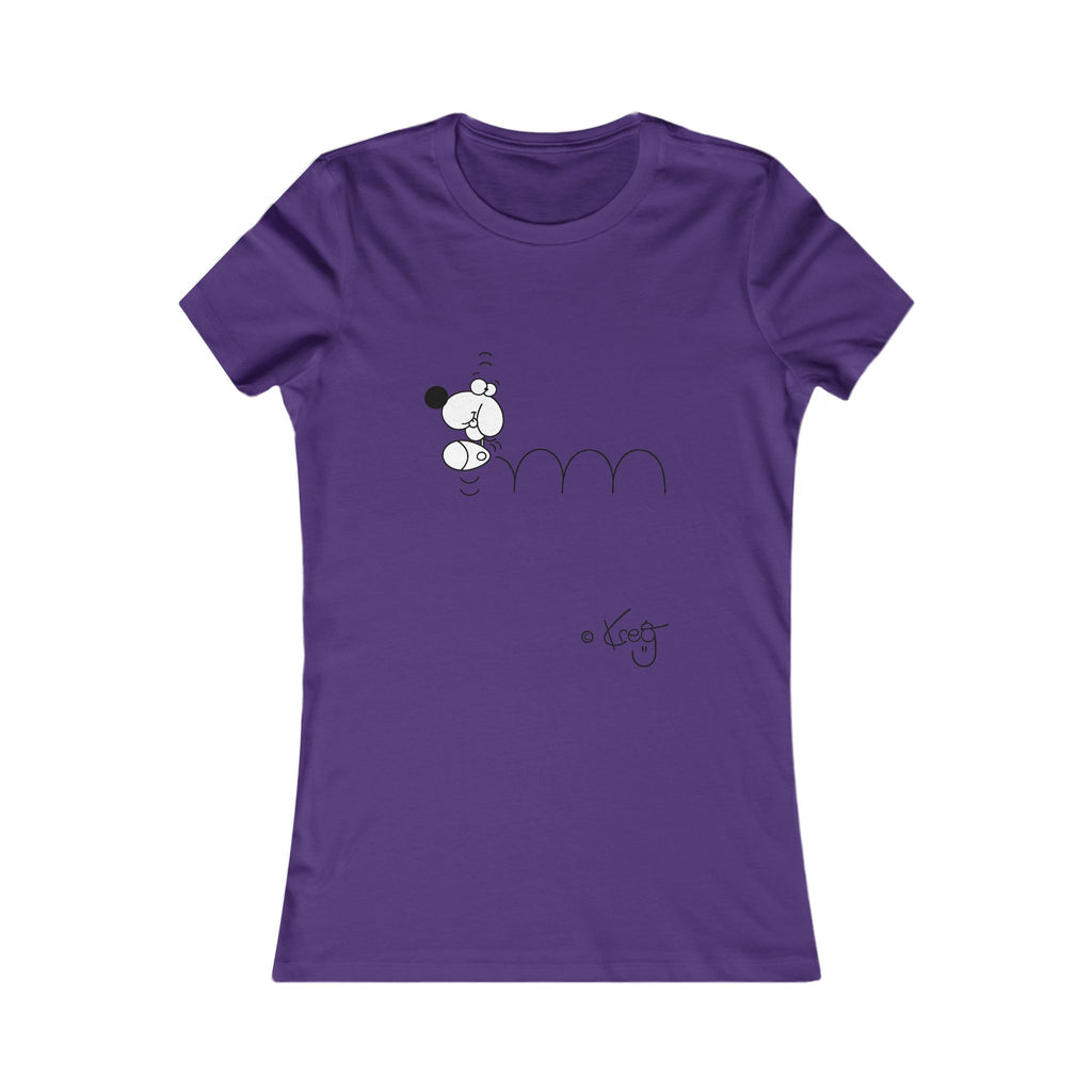 BOUNCING DOGGY,Women's Favorite Tee