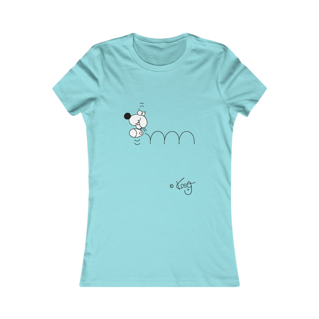 BOUNCING DOGGY,Women's Favorite Tee