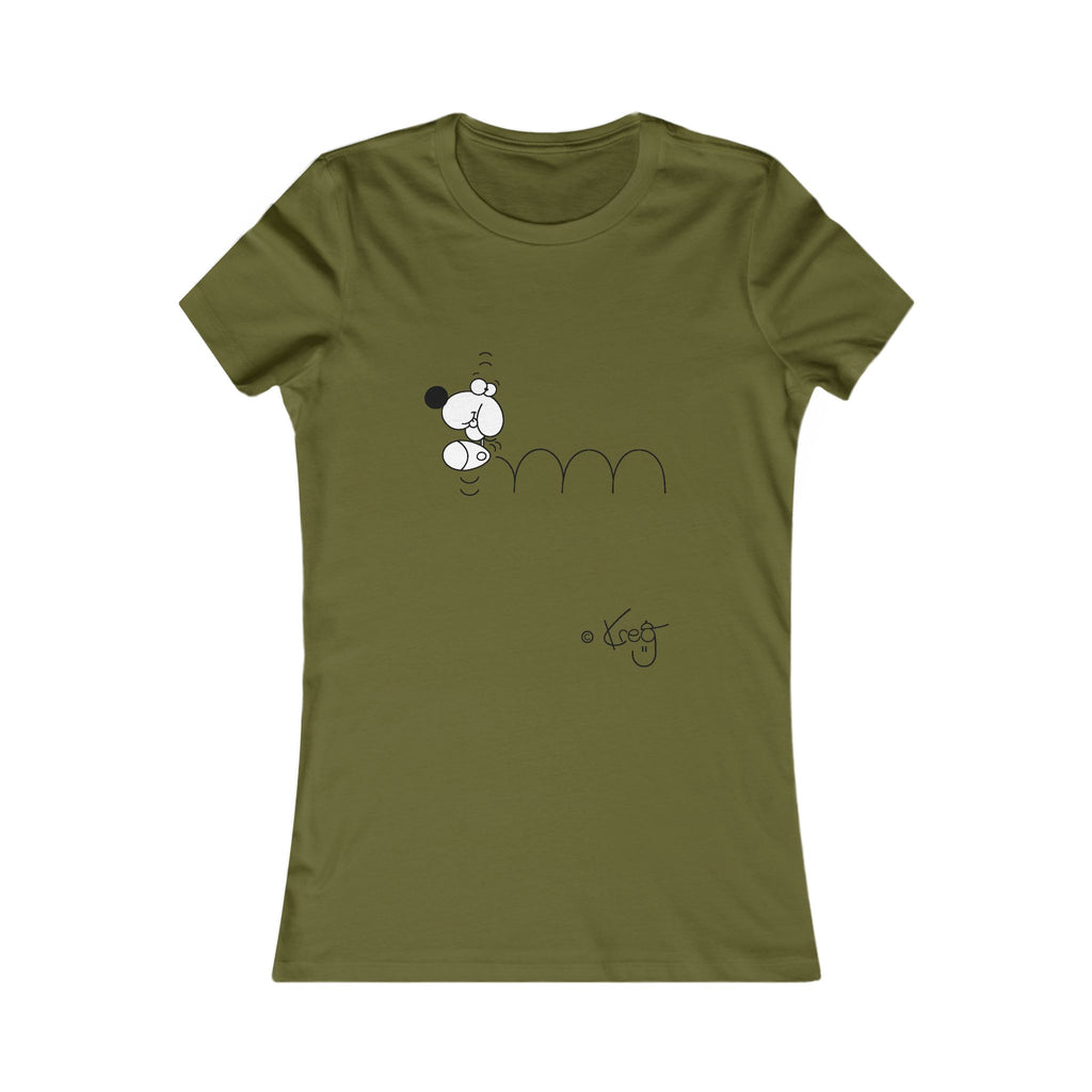 BOUNCING DOGGY,Women's Favorite Tee