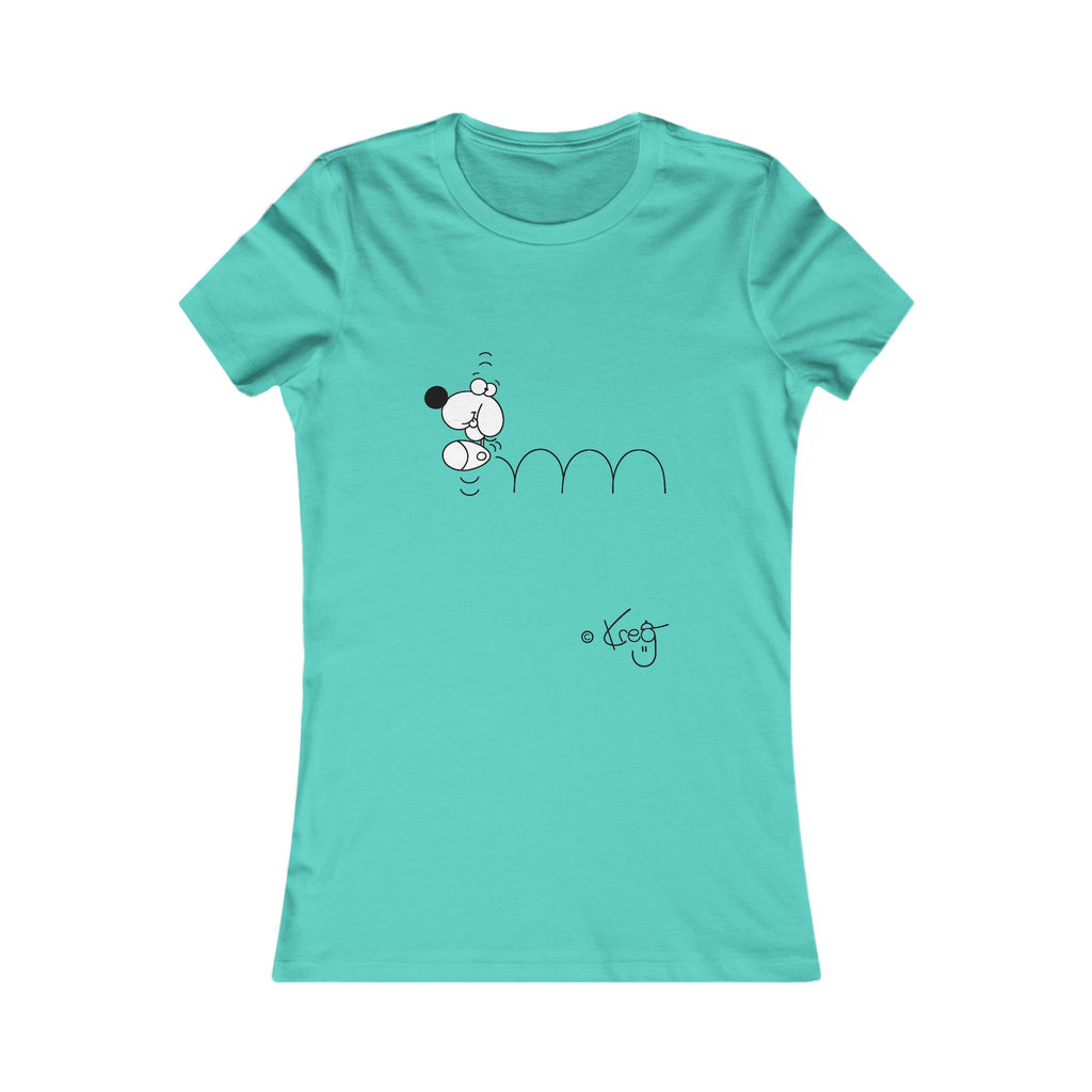 BOUNCING DOGGY,Women's Favorite Tee