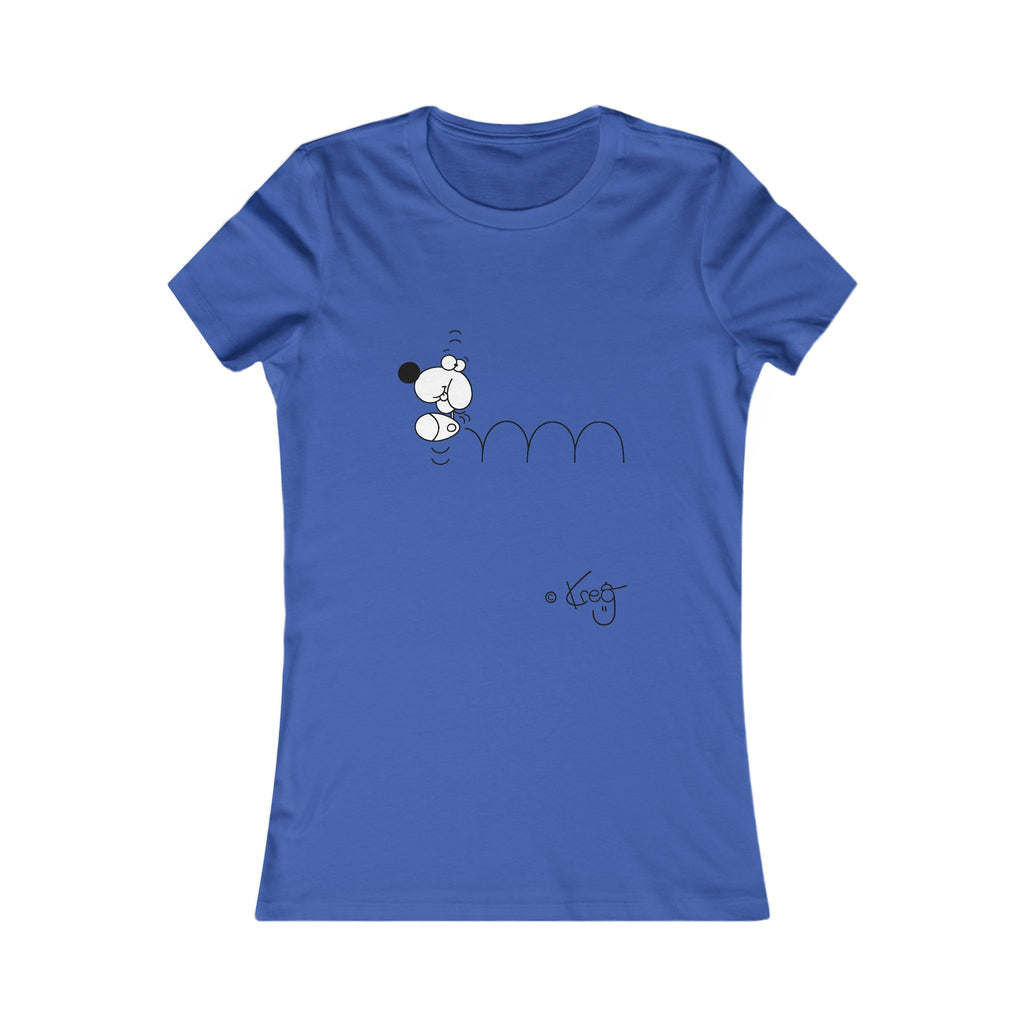 BOUNCING DOGGY,Women's Favorite Tee