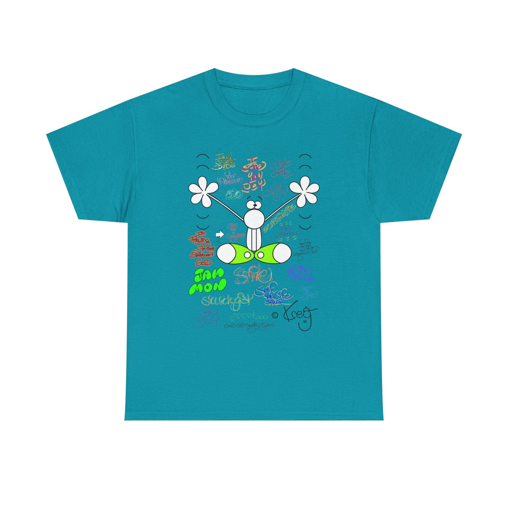 JOY GRAFFITI,Unisex Heavy Cotton Tee