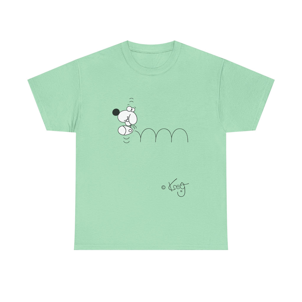 BOUNCING DOGGY,Unisex Heavy Cotton Tee
