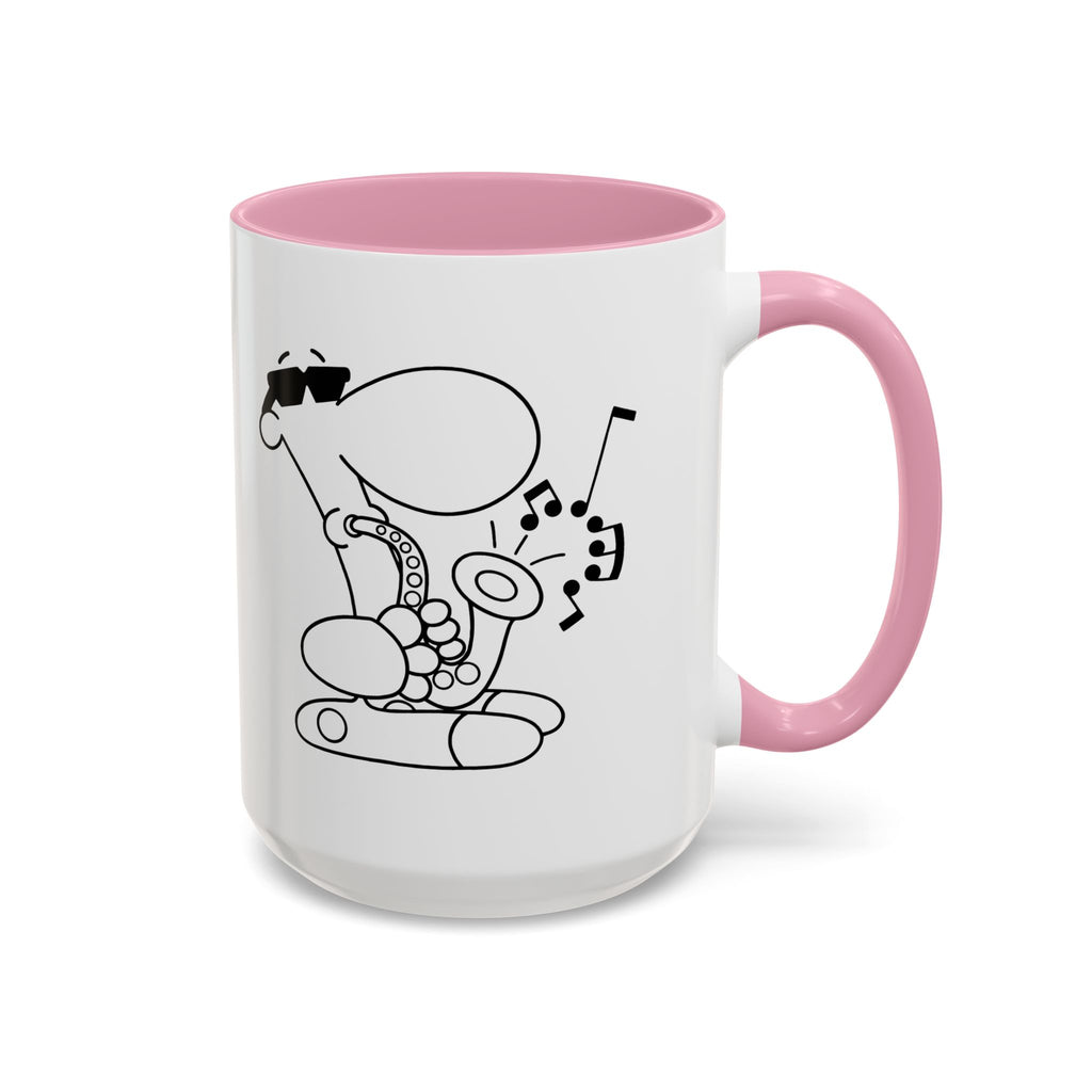 SAX DUDE Colorful Mugs, 11oz 15oz
