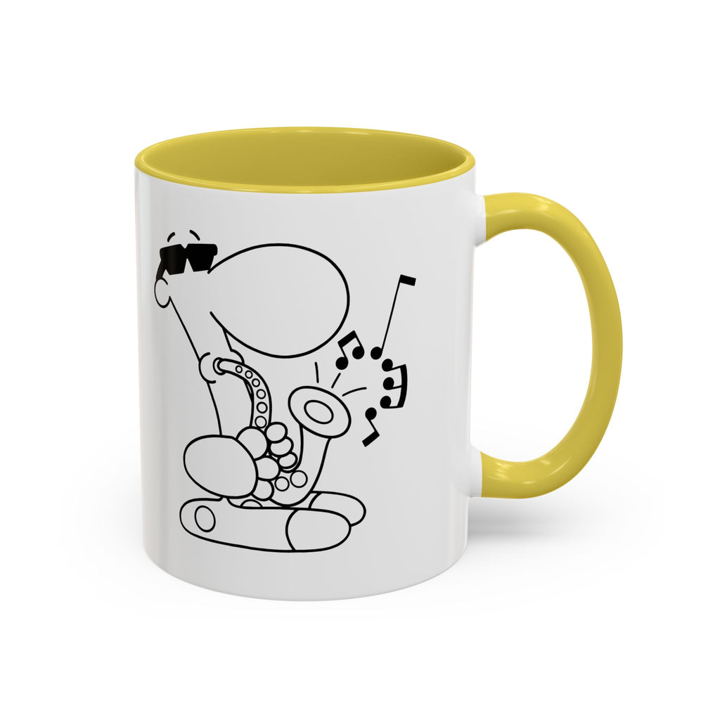 SAX DUDE Colorful Mugs, 11oz 15oz
