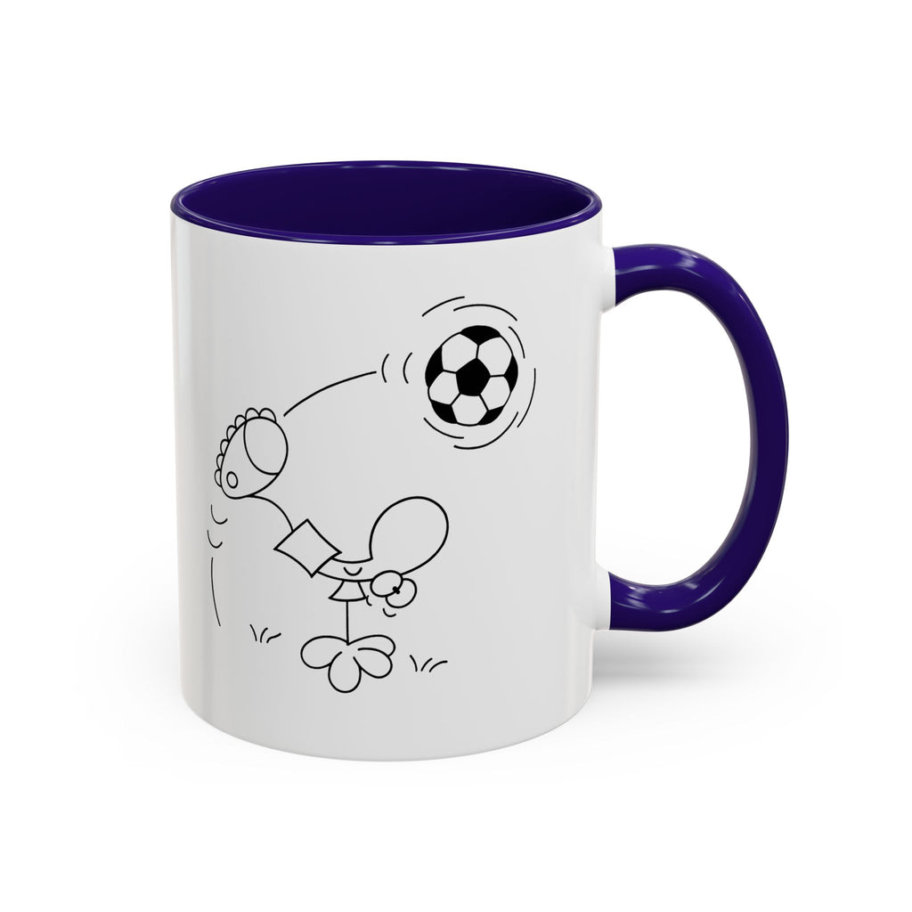 SOCCER DUDE Colorful Mugs, 11oz 15oz