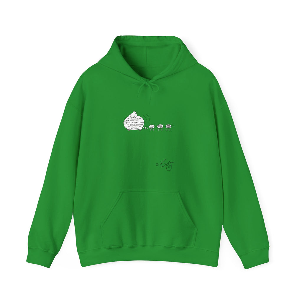 WALTER'S WATERMELON DELIVERY,Unisex Heavy Blend™ Hooded Sweatshirt
