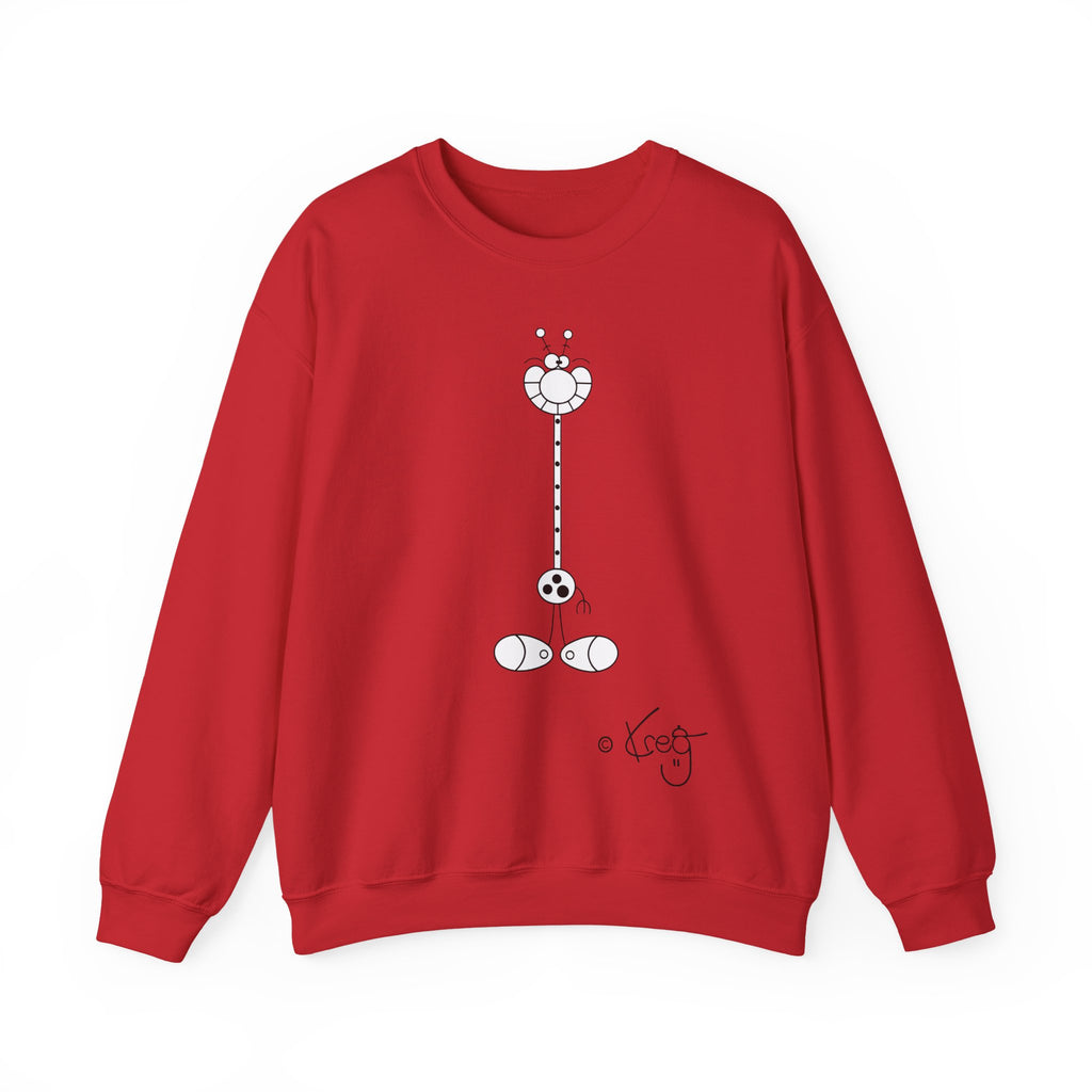 LAUGH GIRAFFE,Unisex Heavy Blend™ Crewneck Sweatshirt