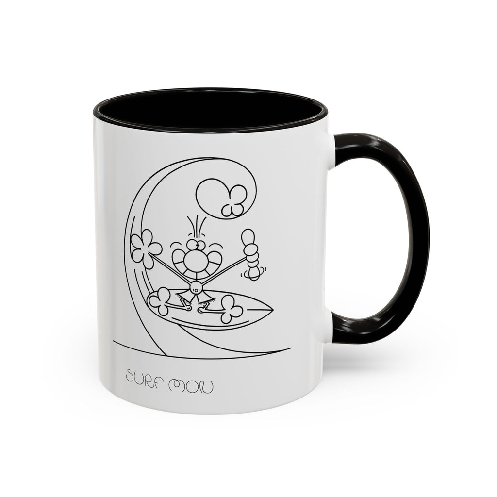 SHAKA SURFER Colorful Mugs, 11oz 15oz