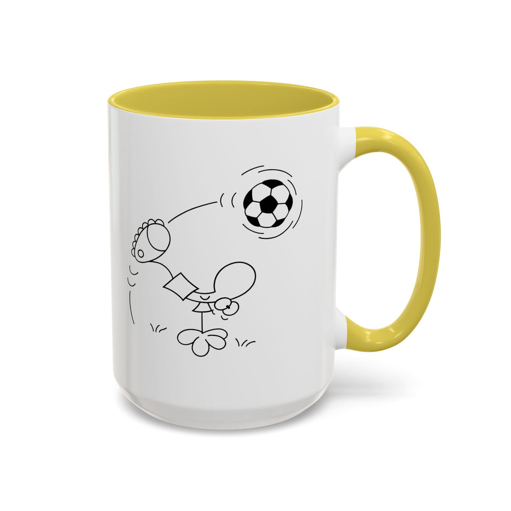 SOCCER DUDE Colorful Mugs, 11oz 15oz