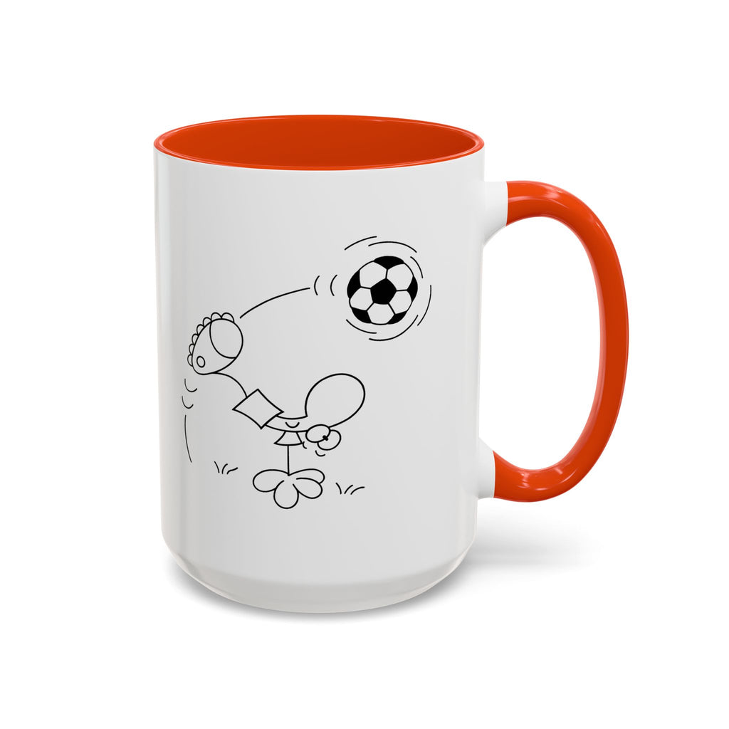 SOCCER DUDE Colorful Mugs, 11oz 15oz