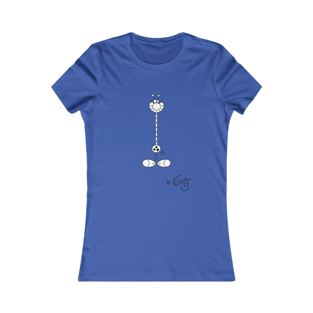 LAUGH GIRAFFE,Women's Favorite Tee