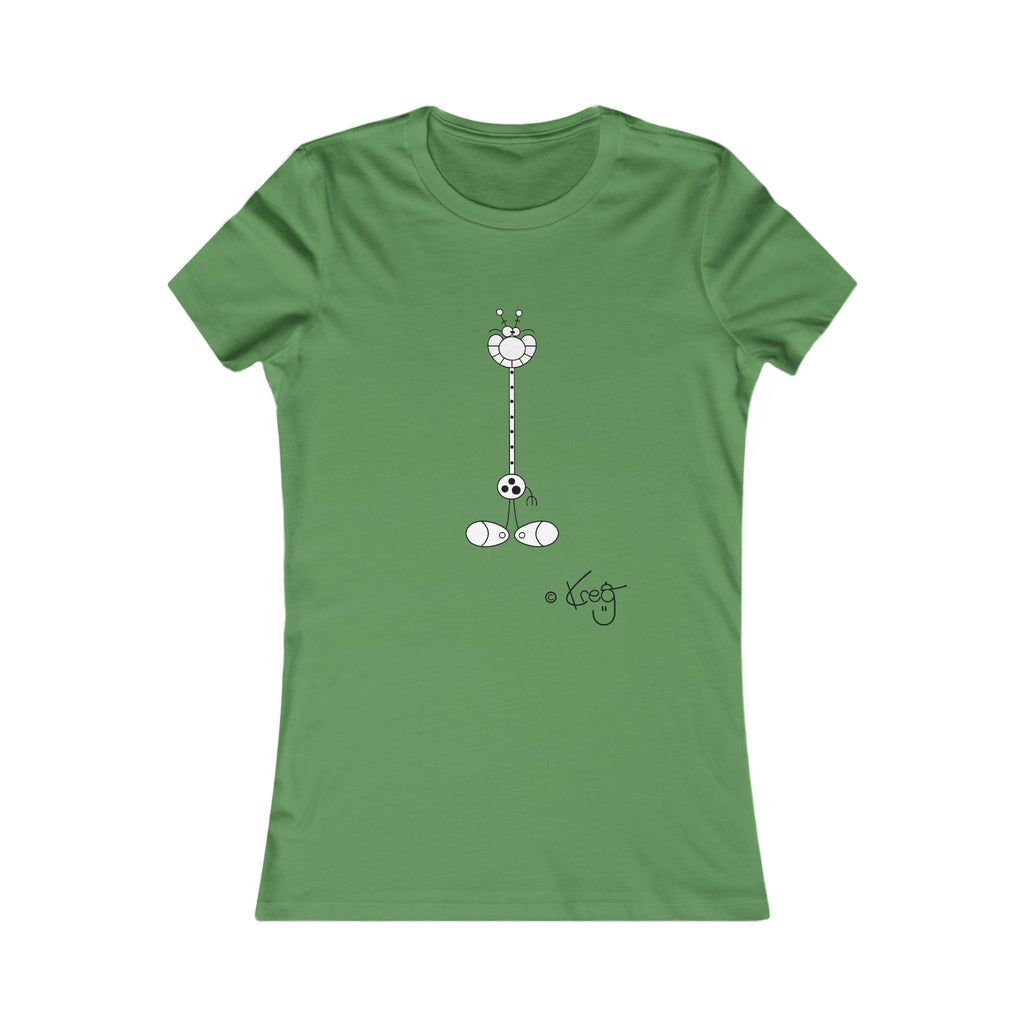 LAUGH GIRAFFE,Women's Favorite Tee