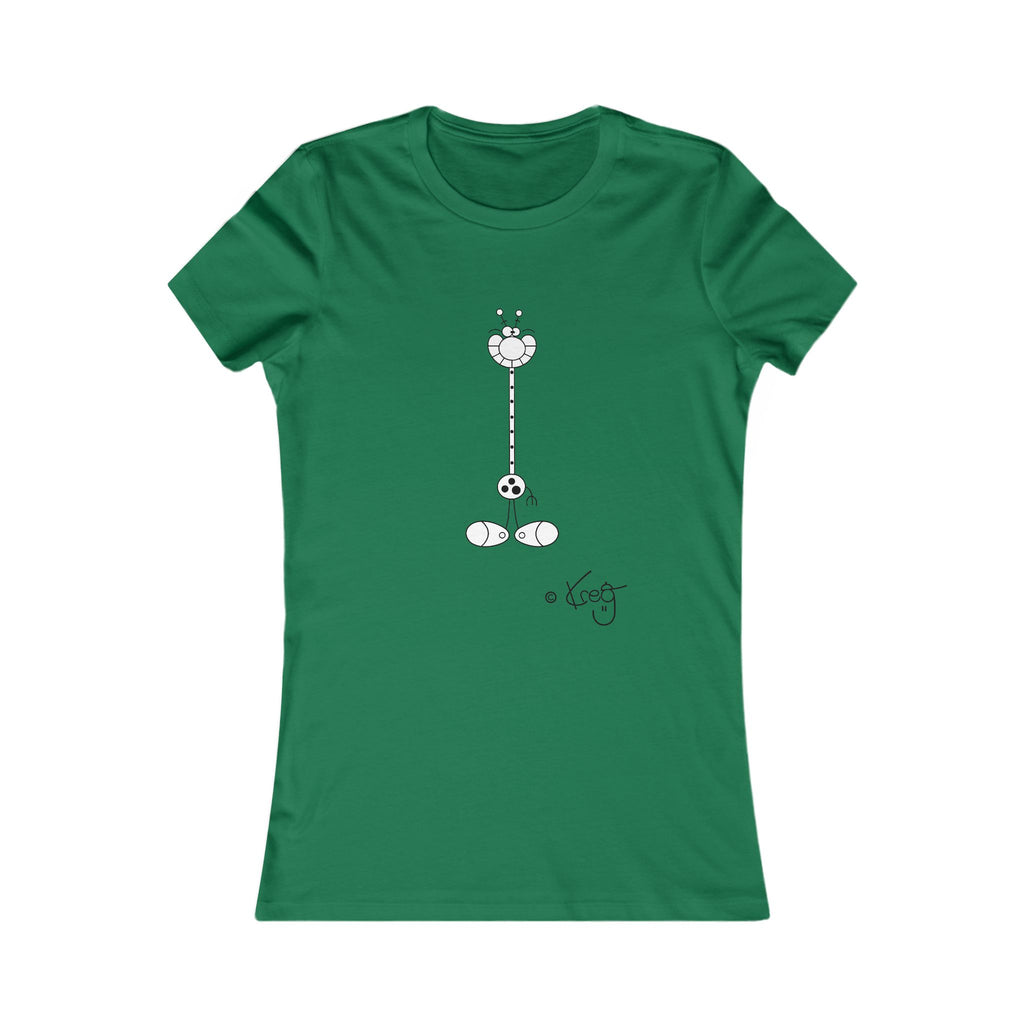 LAUGH GIRAFFE,Women's Favorite Tee