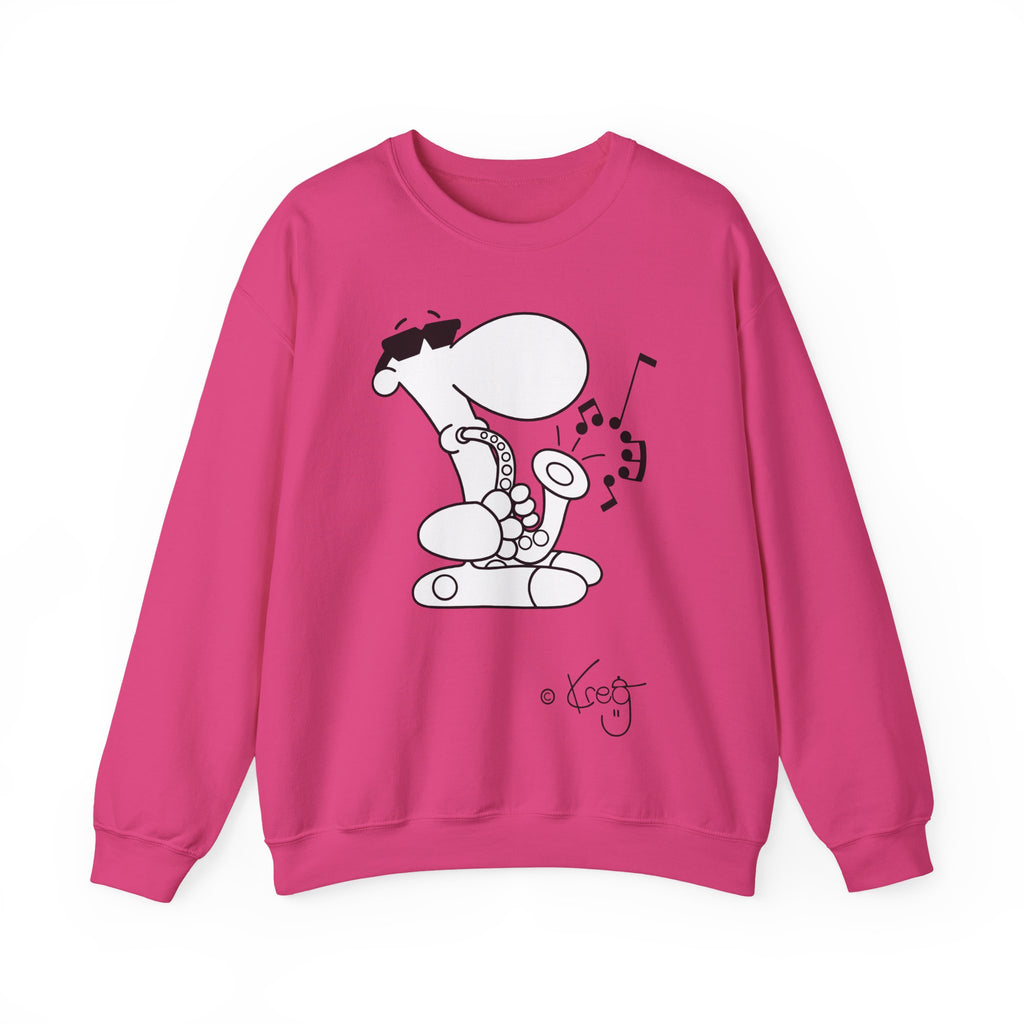 SAX DUDE,Unisex Heavy Blend™ Crewneck Sweatshirt