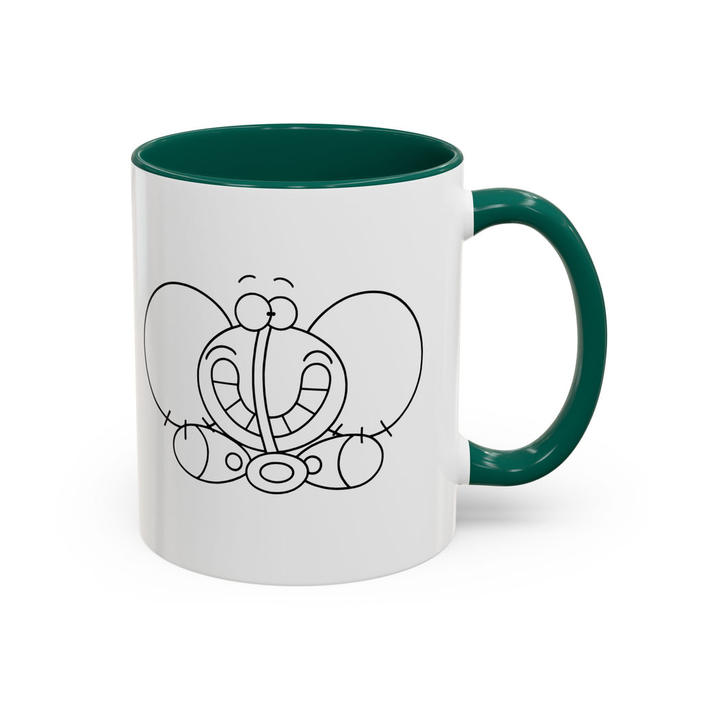 SMILE ELEPHANT Colorful Mugs, 11oz 15oz