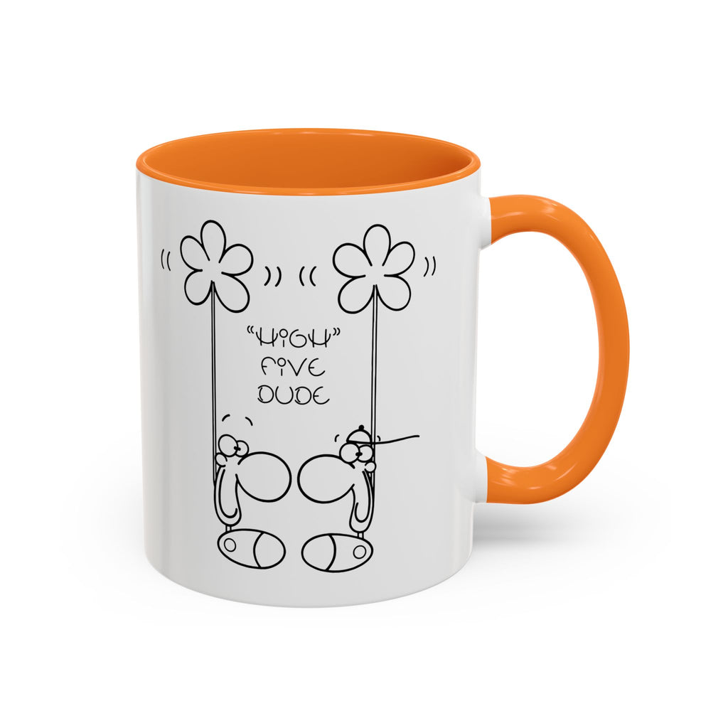 HIGH FIVE Colorful Mugs, 11oz 15oz
