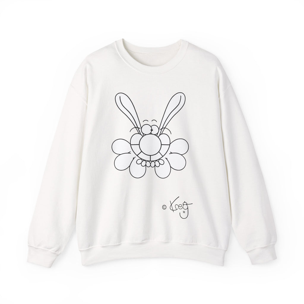 FROGGY,Unisex Heavy Blend™ Crewneck Sweatshirt