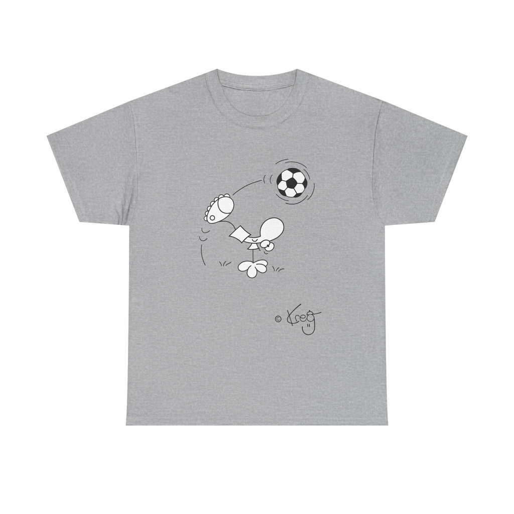 SOCCER DUDE,Unisex Heavy Cotton Tee