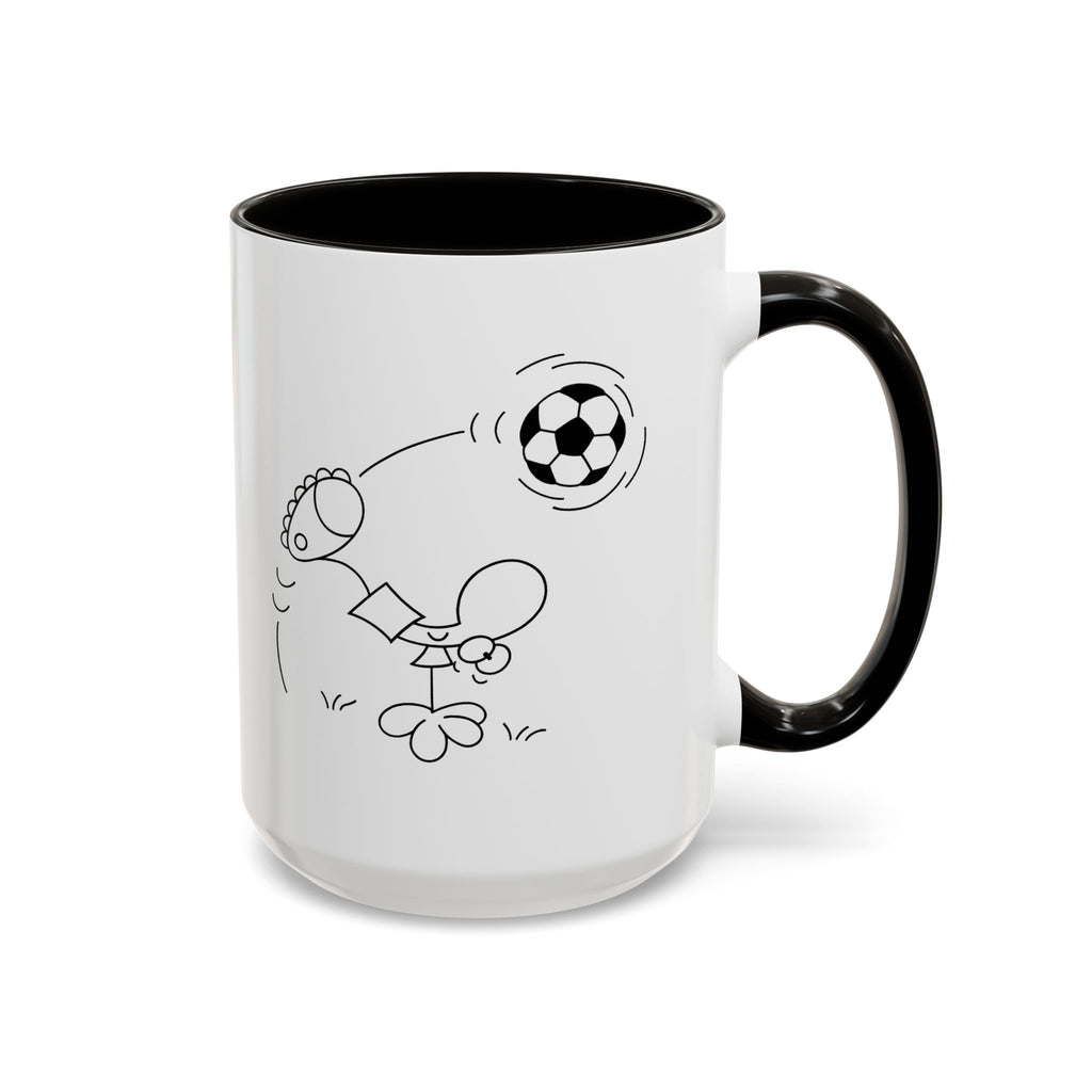 SOCCER DUDE Colorful Mugs, 11oz 15oz
