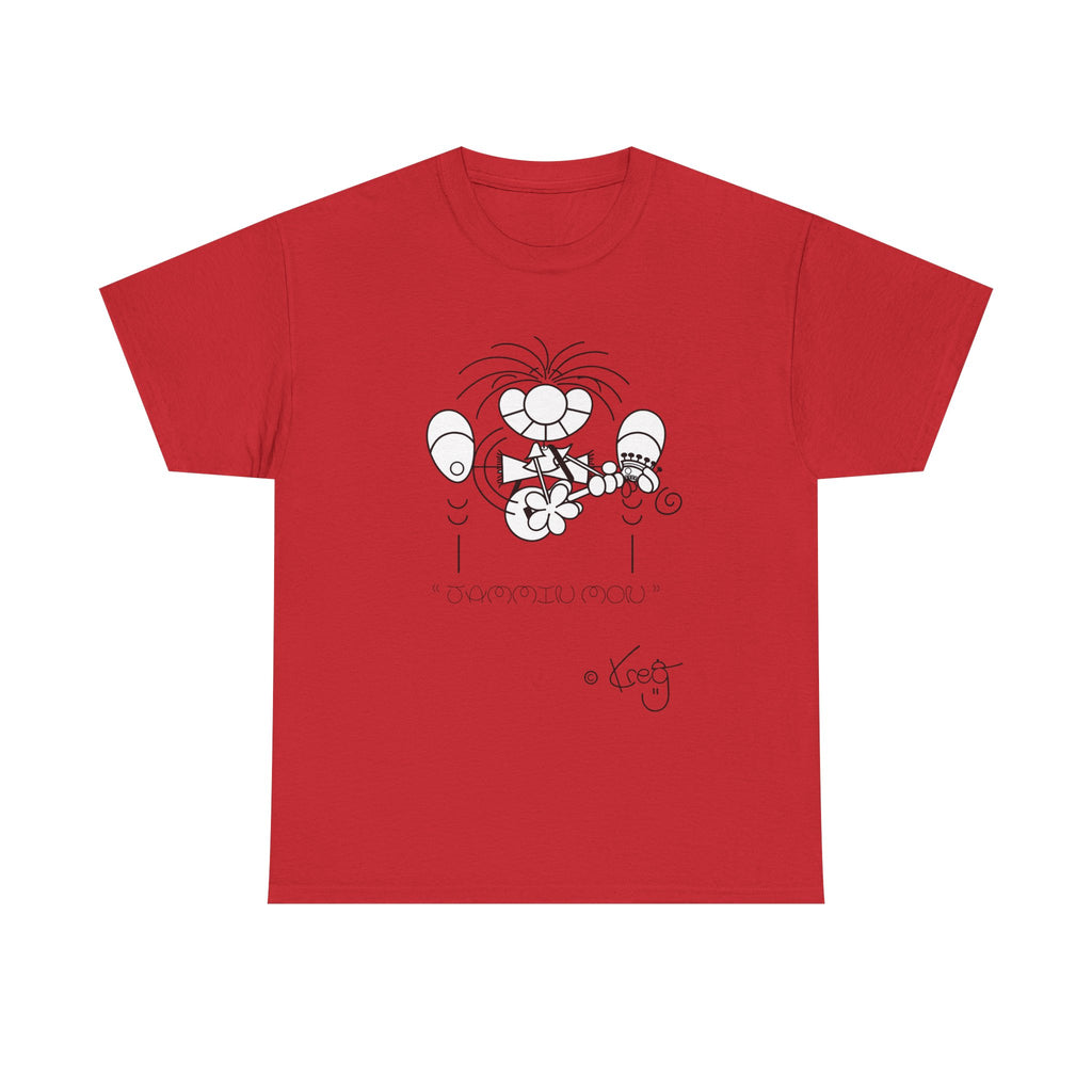 GUITAR MON JAMMING,Unisex Heavy Cotton Tee