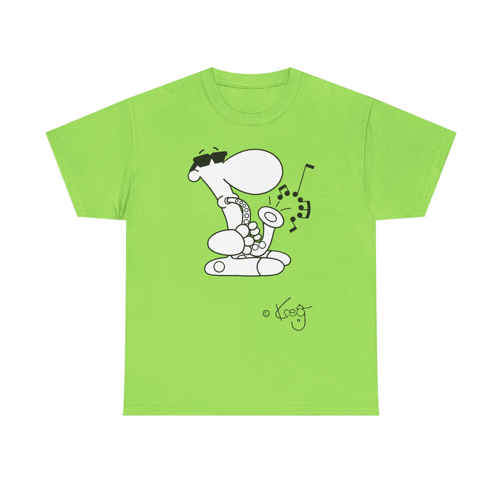 SAX DUDE,Unisex Heavy Cotton Tee