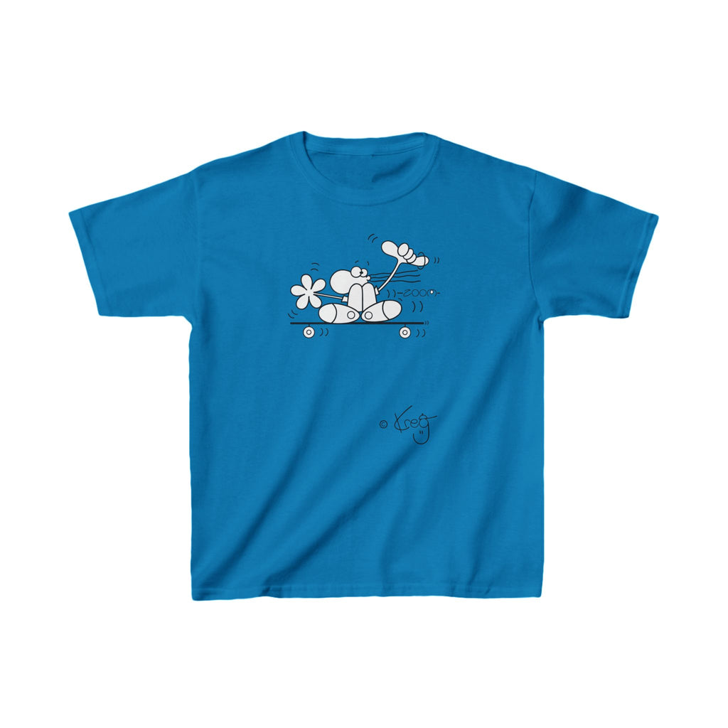SKATEBOARDER DUDE,Kids Heavy Cotton™ Tee