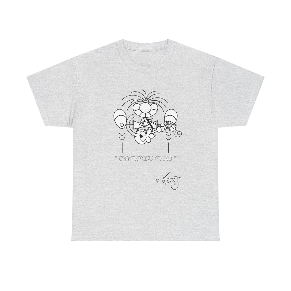 GUITAR MON JAMMING,Unisex Heavy Cotton Tee