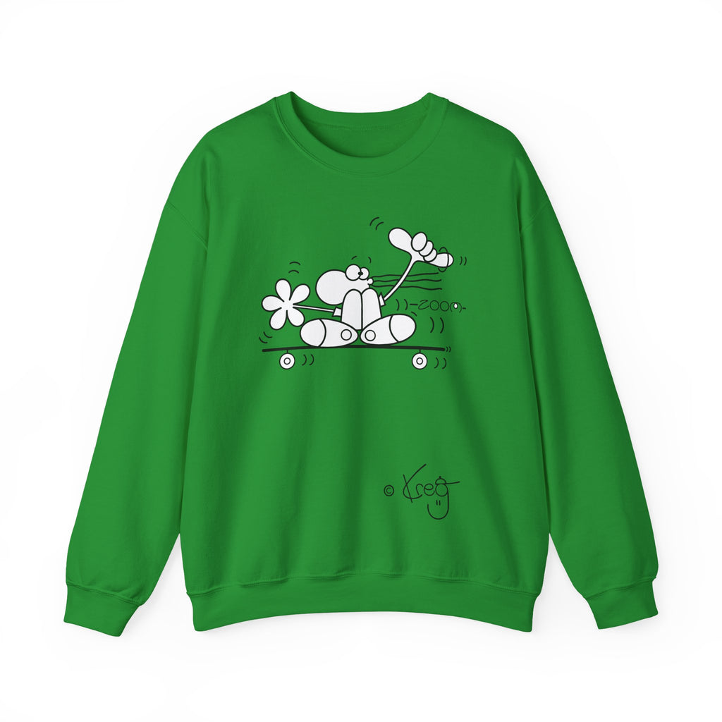 SKATEBOARDER DUDE,Unisex Heavy Blend™ Crewneck Sweatshirt