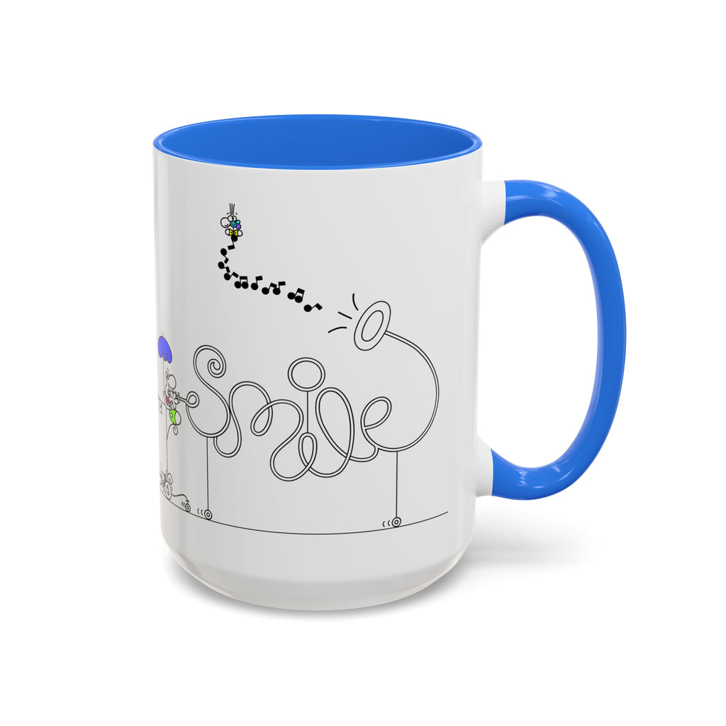 SMILE DUDE INSTRUMENT ON WHEELS,Colorful Mugs (11oz, 15oz)