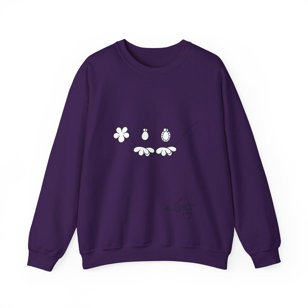 SILLY BIRDZ,Unisex Heavy Blend™ Crewneck Sweatshirt